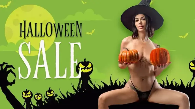 Hallooween promo banner from Mom Lover